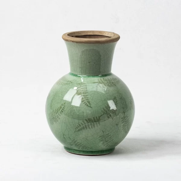 bulk-ceramic-flower-vase-soft-green-color-art-ornaments-3