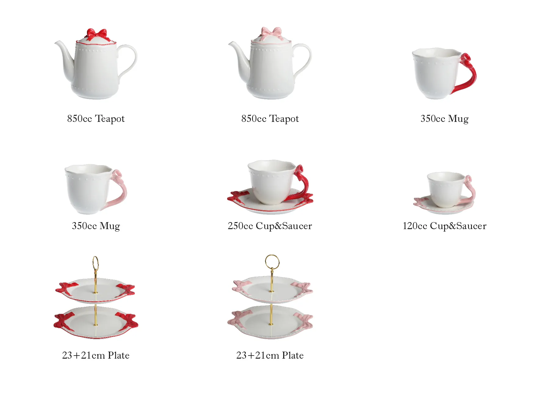 wedding-ceramic-tableware-set-in-bulk-with-bow-decorated-5