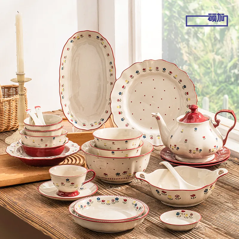 solecasa-bulk-ceramic-tableware-set-vintage-style-dinnerware-2