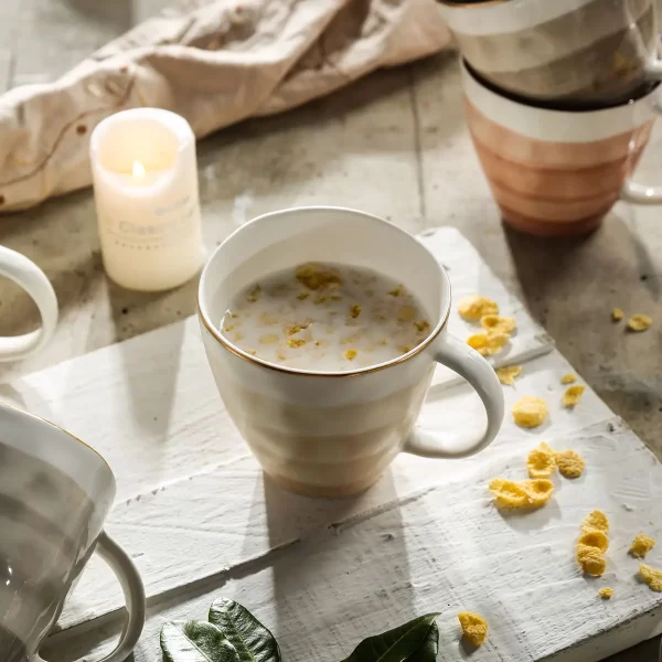 gradient-apricot-ceramic-coffee-cup-wholesale-with-gold-rim-1