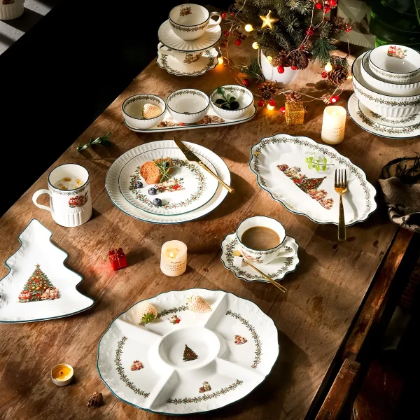 wholesale-rustic-dinnerware-sets-with-christmas-patterns-1