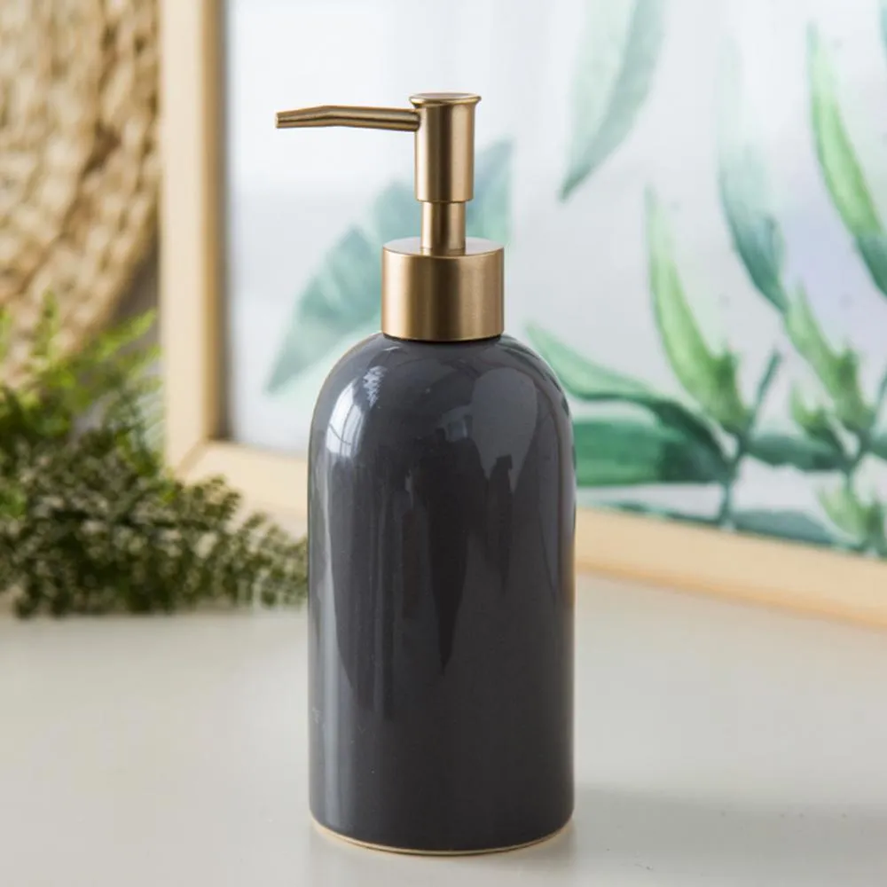 dispensadores de loción a granel - botellas de loción cerámicas minimalistas - suministro 3