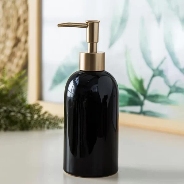 dispensadores de loción a granel - botellas de loción cerámicas minimalistas - suministro 6