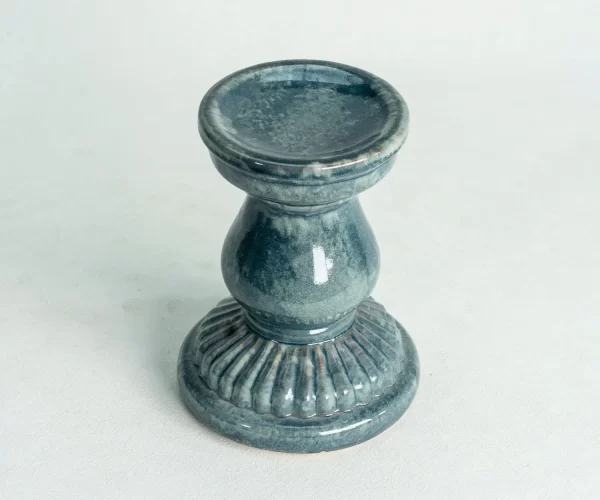 deep-blue-glazed-ceramic-candle-holder-wholesale-for-home-and-gift-shops-1