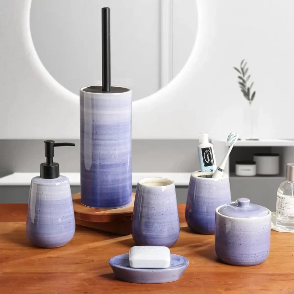 6-Piece-Purple-Ceramic-Bathroom-Set-Wholesale-Custom-Bath-Accessories-6