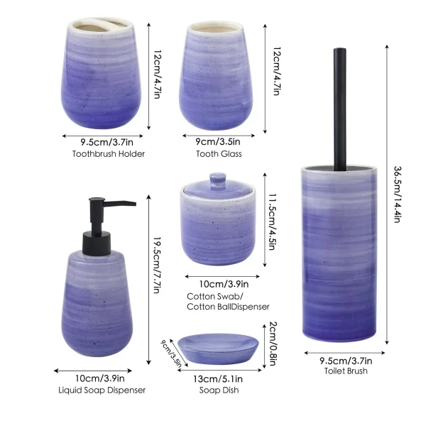 6-Piece-Purple-Ceramic-Bathroom-Set-Wholesale-Custom-Bath-Accessories