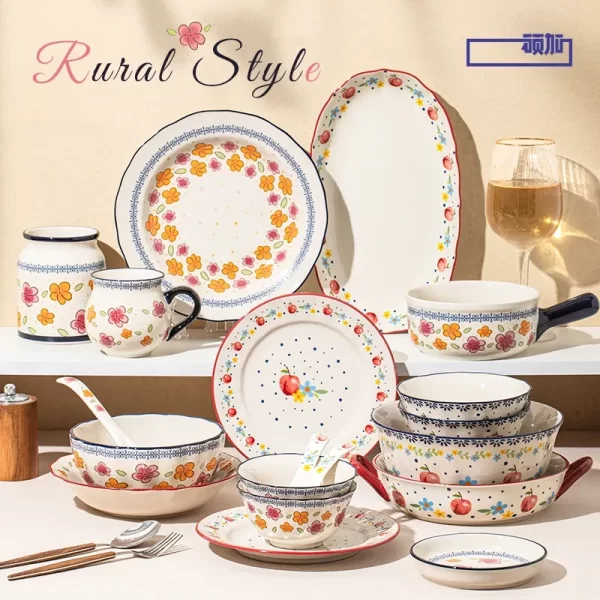 rustic-catering-dinnerware-wholesale-with-overglaze-decal-1