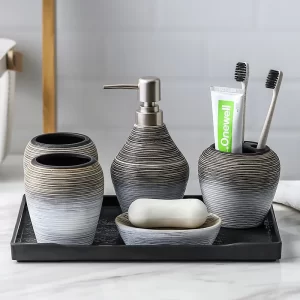 5-piece-bathroom-set-wholesale-grey-ceramic-accessories-kit-2