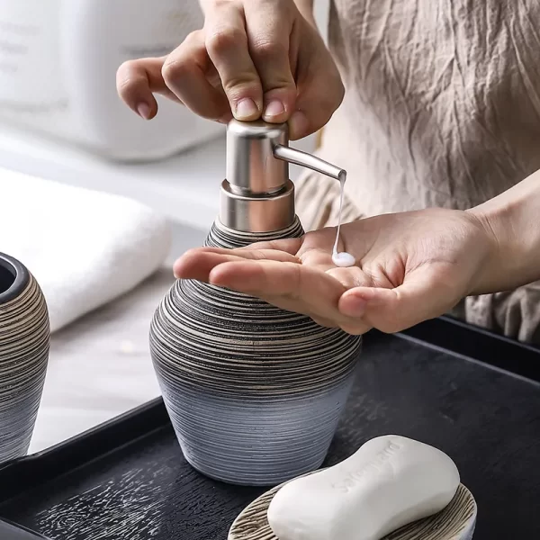 5-piece-bathroom-set-wholesale-grey-ceramic-accessories-kit-3