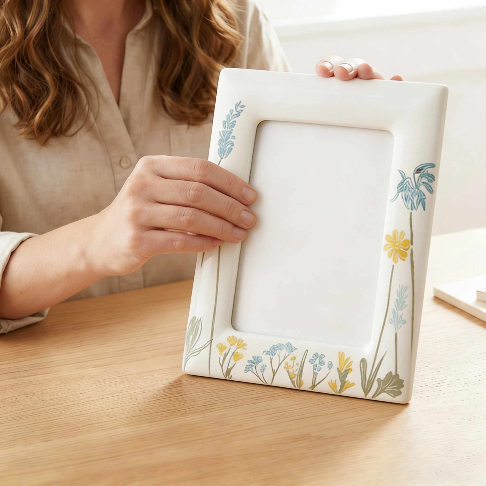 floral-wholesale-ceramic-picture-frame-kedali-ceramic-decor-1